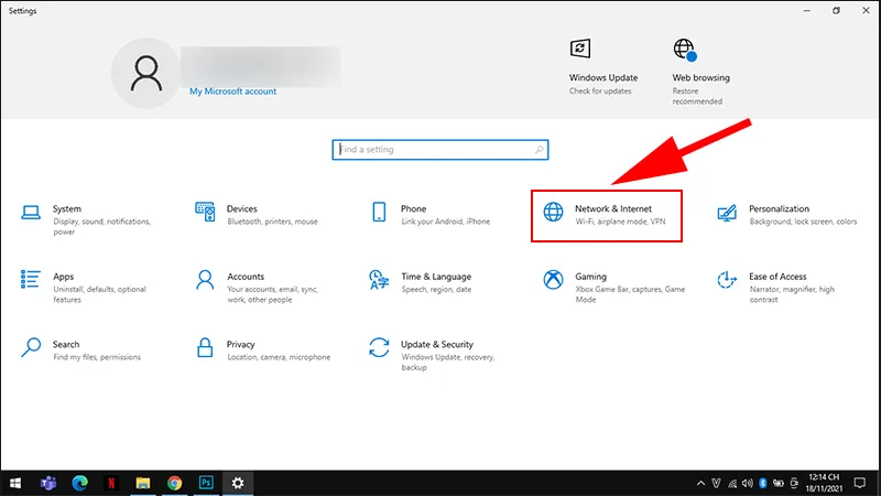 Как изменить DNS Win 10 через Настройки